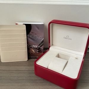 Omega Watch box with books